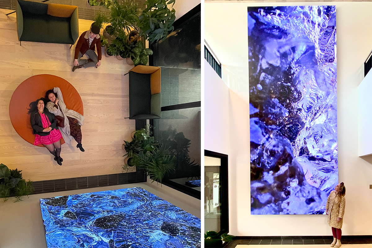 Ellys kunst inne Hurum